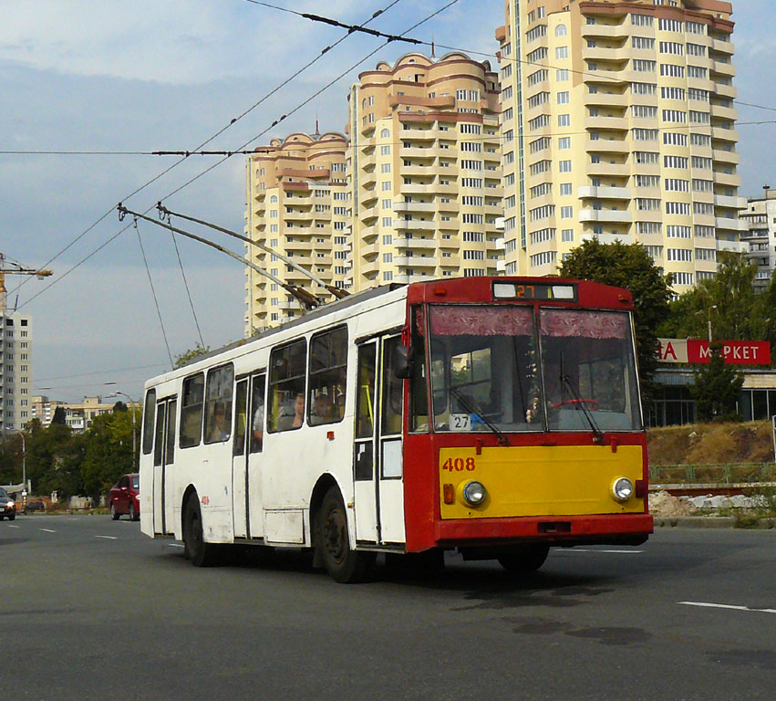 Киев, Škoda 14Tr02/6 № 408