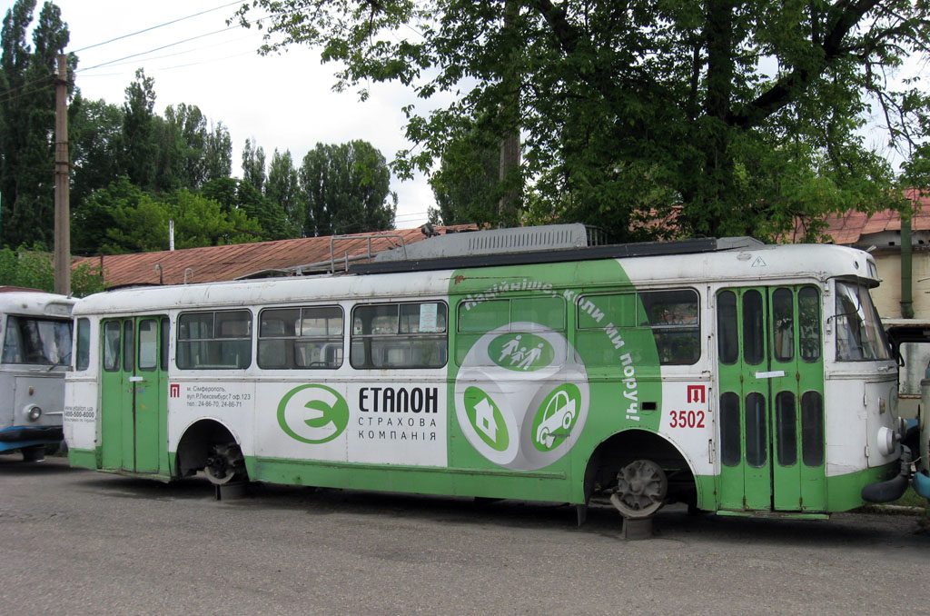 Крымский троллейбус, Škoda 9Tr19 № 3502