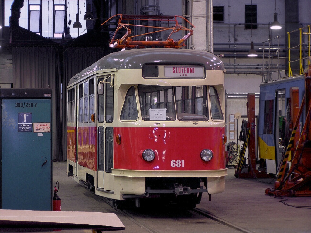 Острава, Tatra T2 № 681