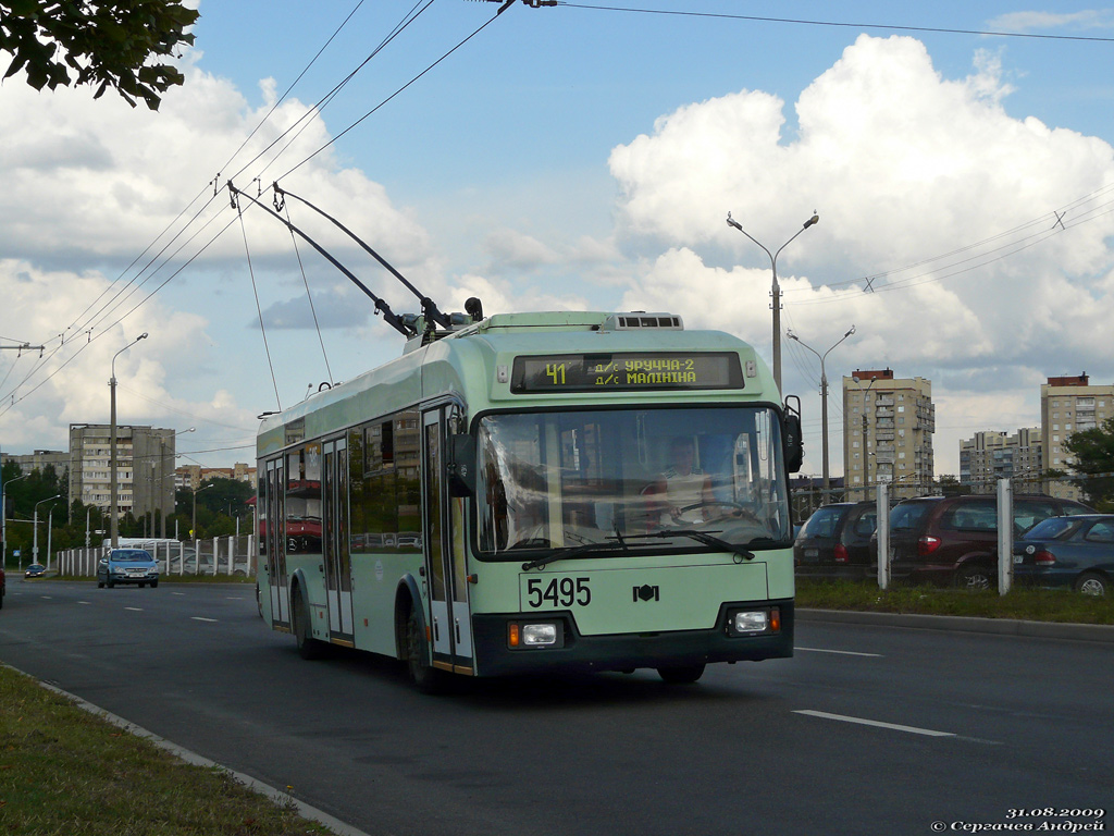 Минск, БКМ 321 № 5495