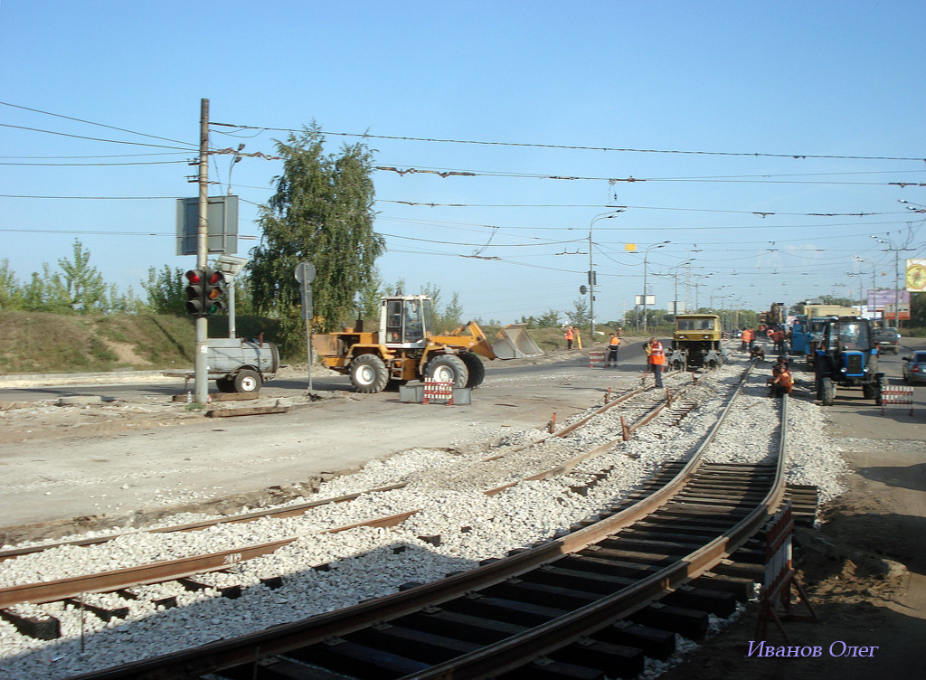 Казань — Большое трамвайное кольцо. Участок "Улица Декабристов — Улица Саид-Галеева". 2009-2011