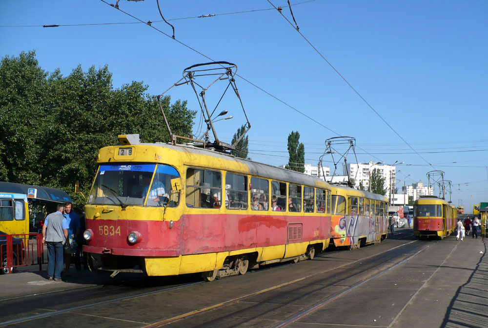 Киев, Tatra T3SU № 5634