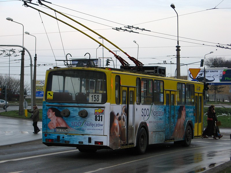 Люблин, Jelcz/KPNA PR110E № 831