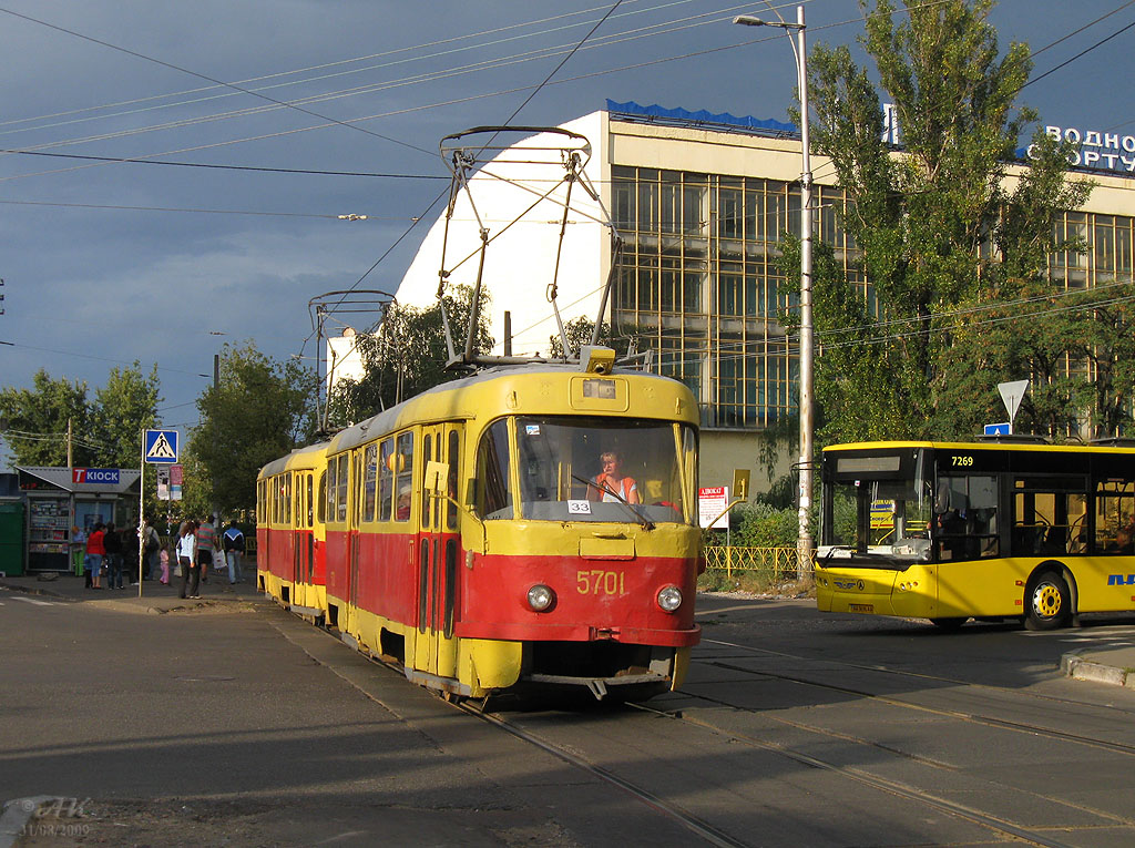 Киев, Tatra T3SU № 5701