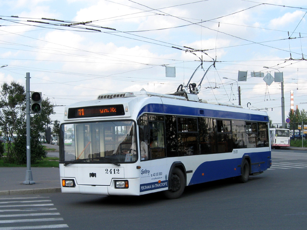 Санкт-Петербург, БКМ 321 № 2412