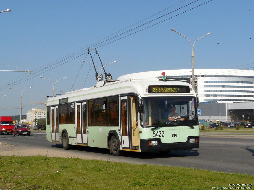 Минск, БКМ 32102 № 5422