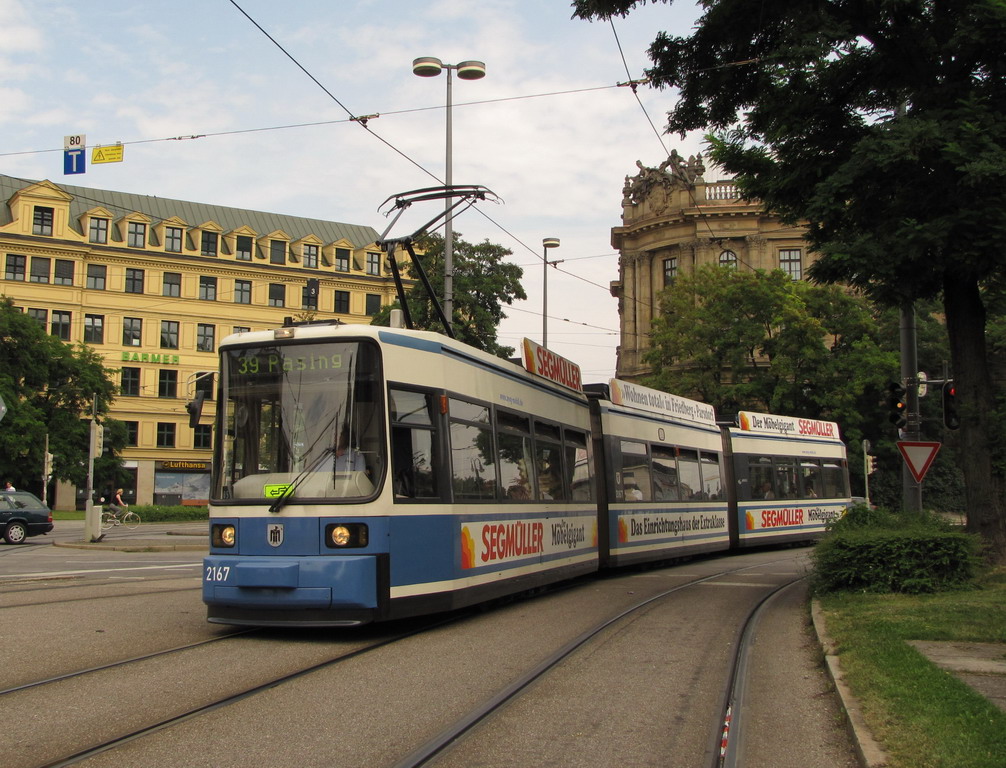 Мюнхен, Adtranz R2.2 № 2167