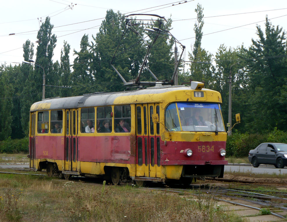Киев, Tatra T3SU № 5634