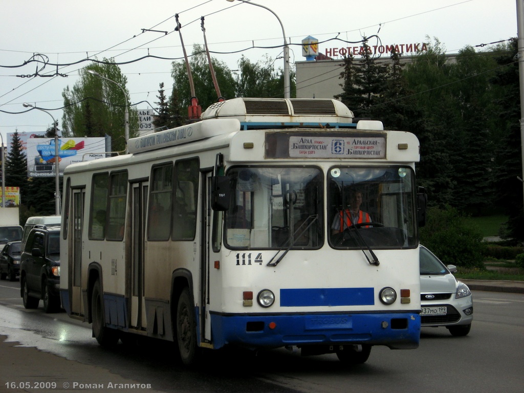 Уфа, БТЗ-5276-04 № 1114 Уфа, БТЗ-5276-04 № 1114