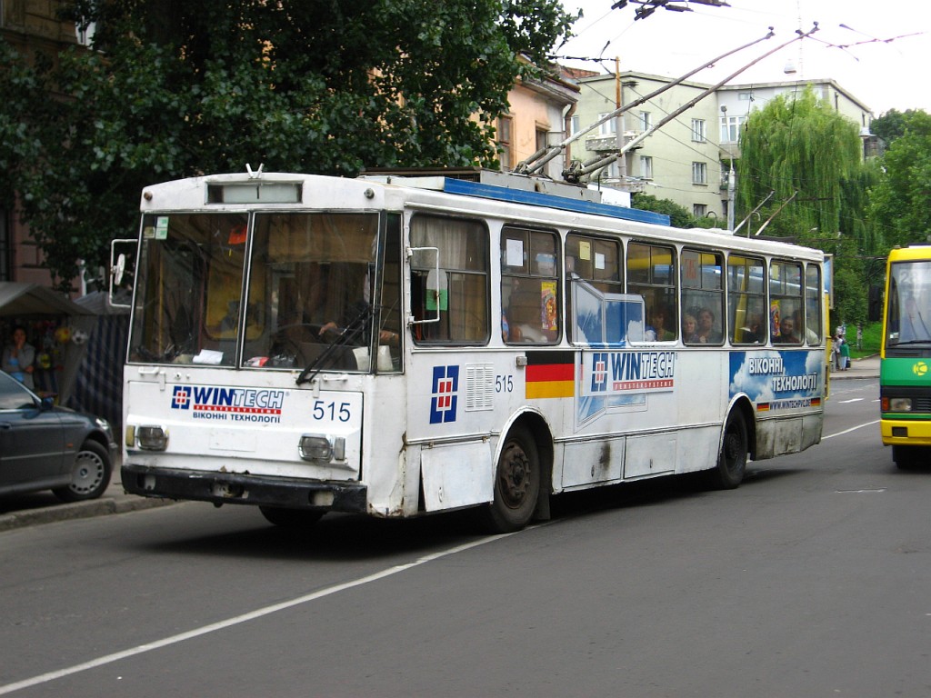Львов, Škoda 14Tr02/6 № 515