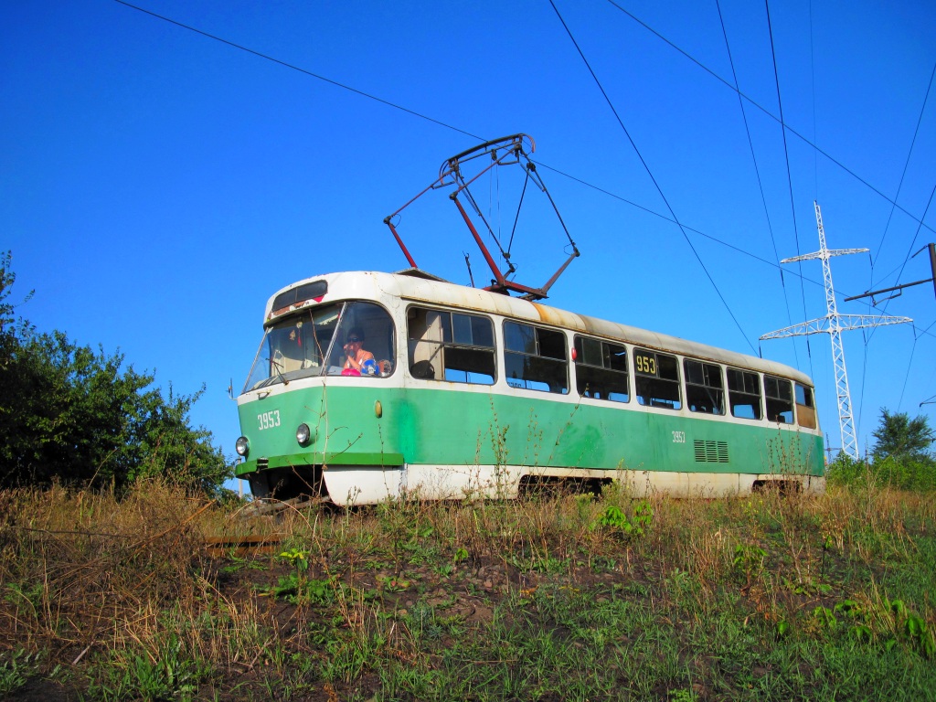 Донецк, Tatra T3SU № 3953