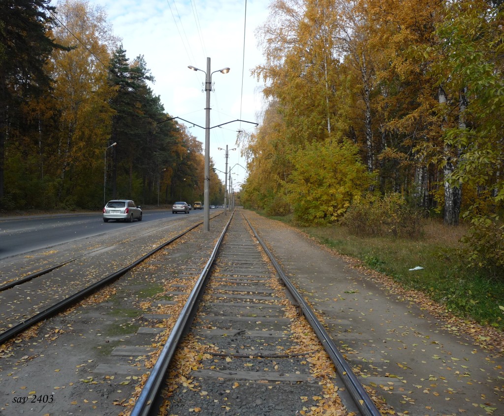 Novosibirsk — Tram and trolleybus roads