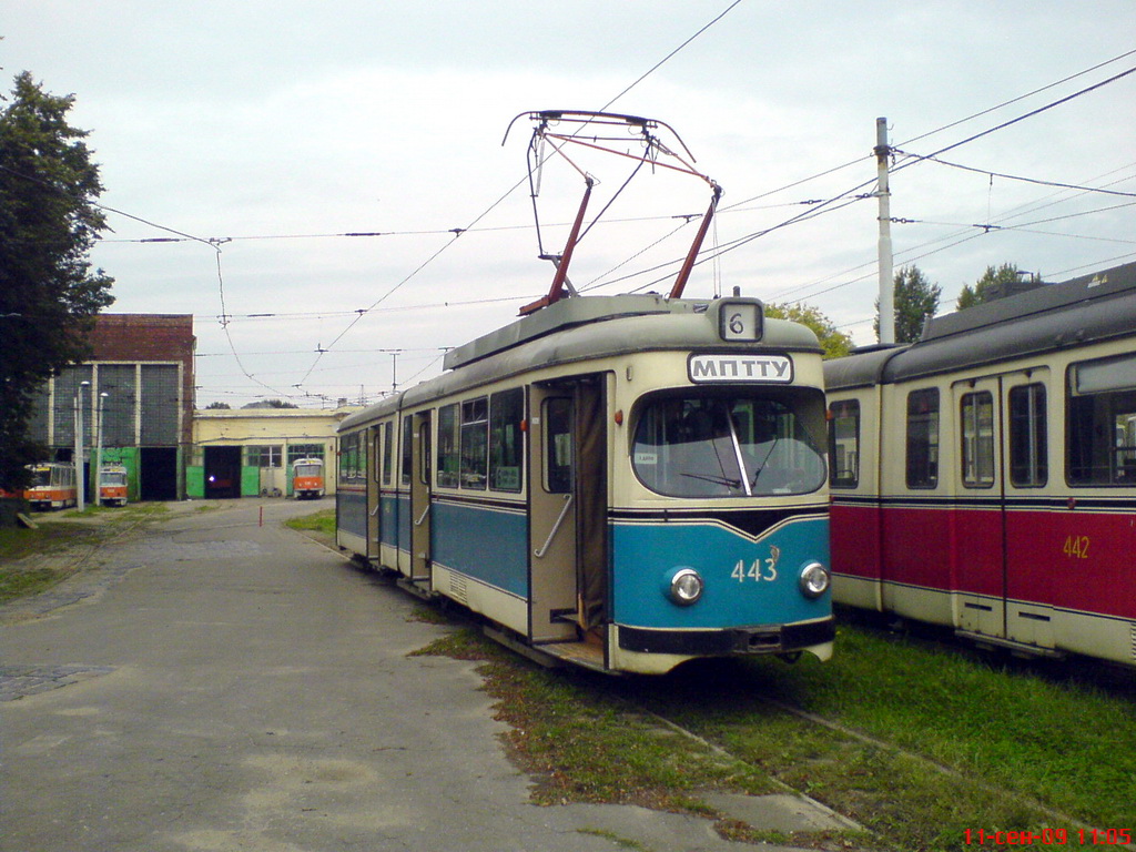 Kaliningrad, Duewag GT6 № 443 Kaliningrad, Duewag GT6 № 443
