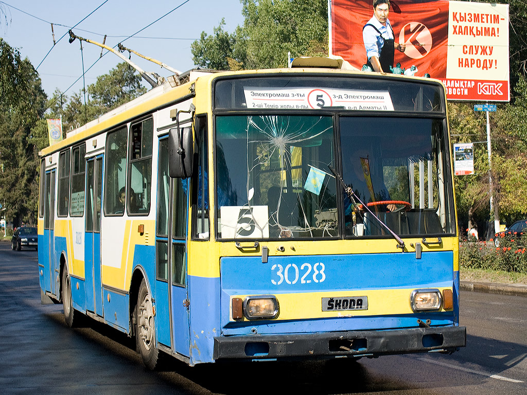 Алматы, Škoda 14Tr13/6M № 3028