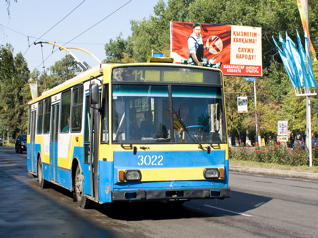 Алматы, Škoda 14Tr13/6M № 3022