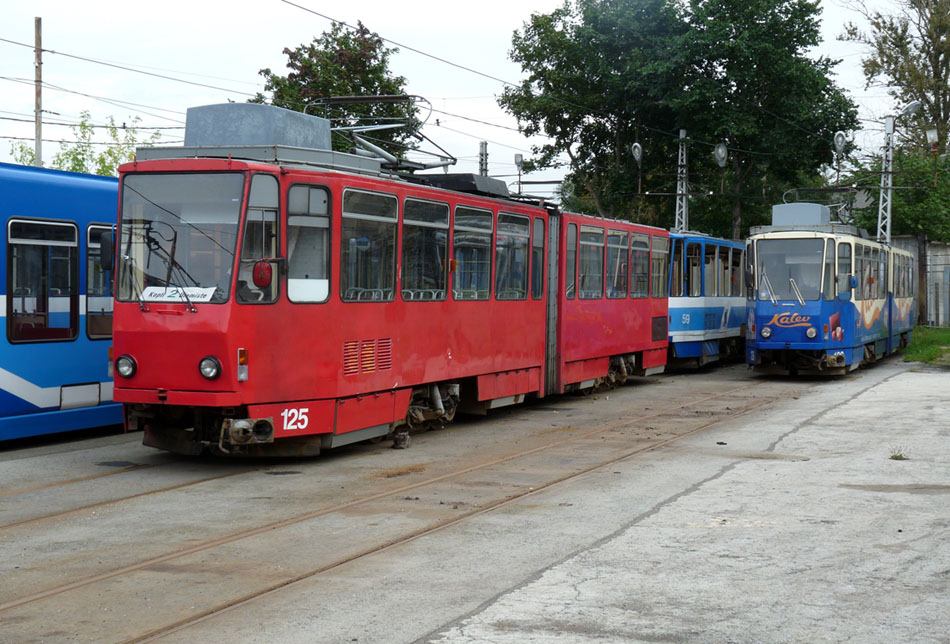 Таллин, Tatra KT4D № 125; Таллин, Tatra KT4D № 126