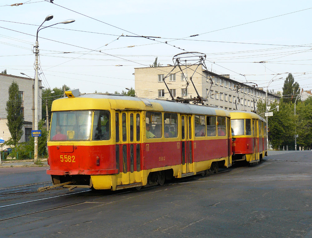 Kyiv, Tatra T3SU № 5582