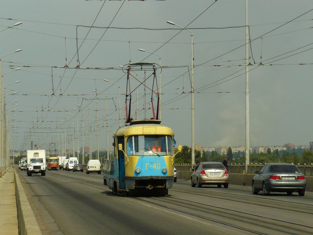 Днепр, Tatra T3SU (двухдверная) № Г-40