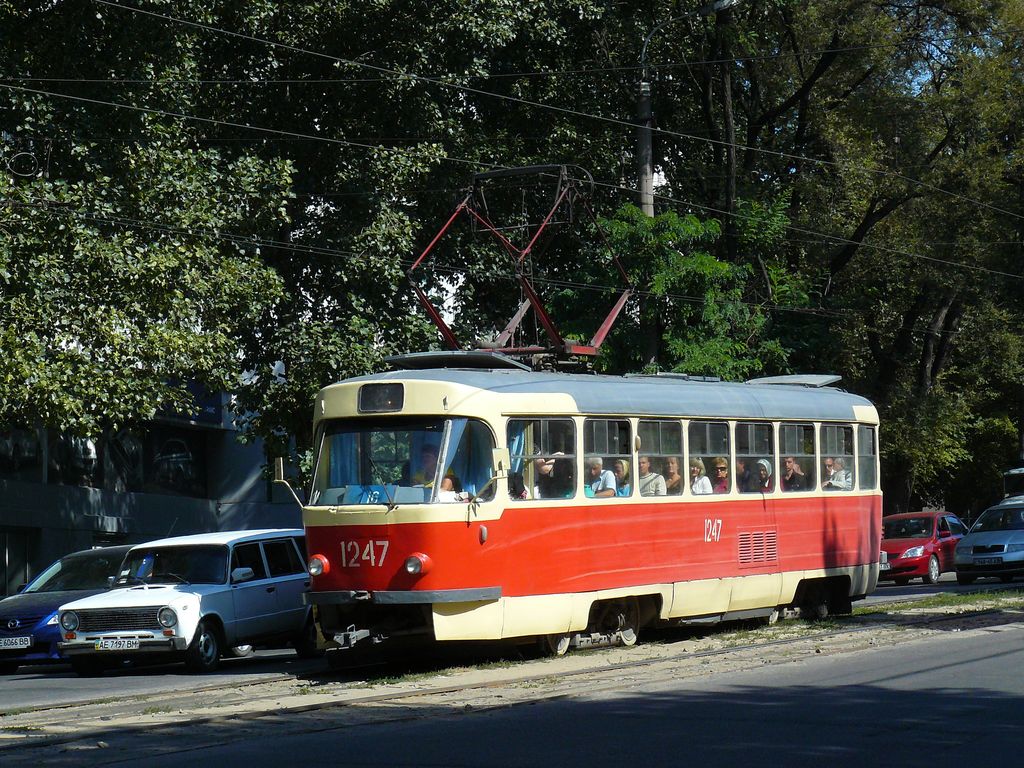 Днепр, Tatra T3SU № 1247 Днепр, Tatra T3SU № 1247
