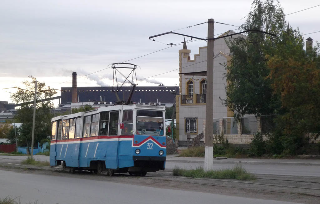 Темиртау, 71-605 (КТМ-5М3) № 32; Темиртау — Демонтированные линии