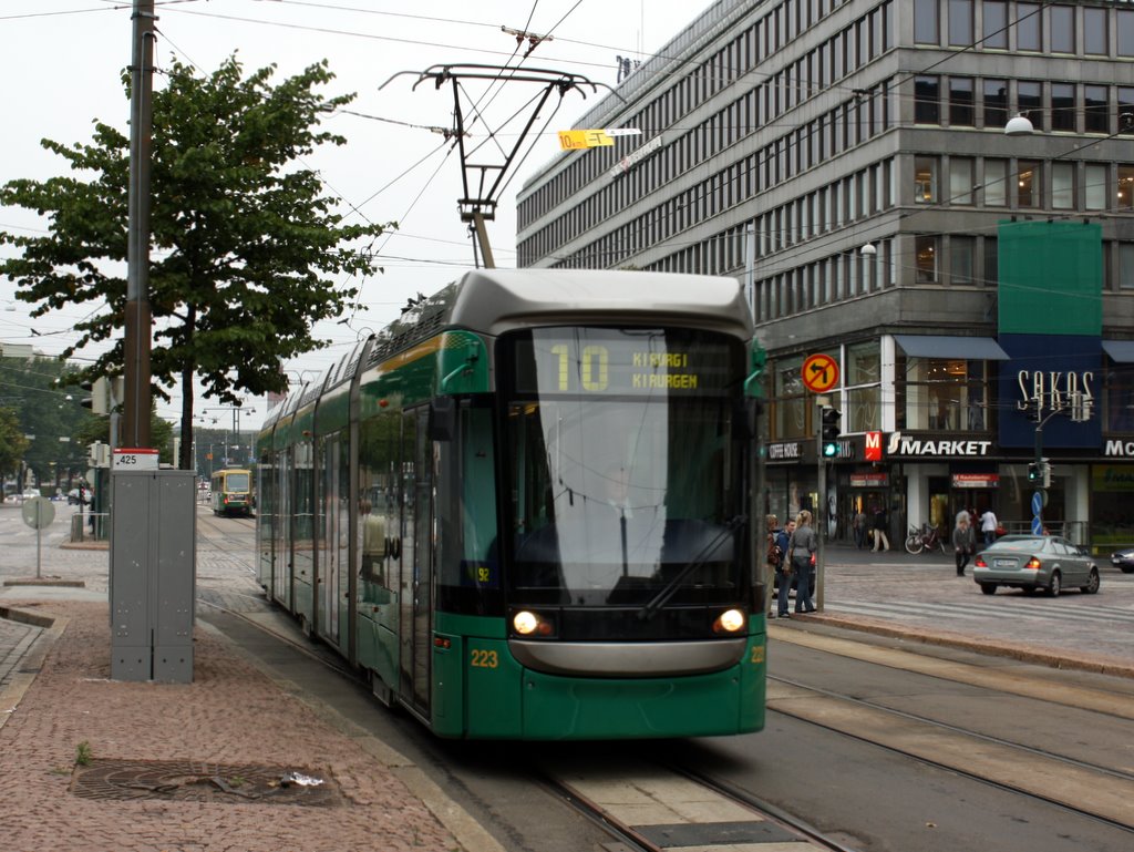 Хельсинки — Эспоо, Bombardier Variotram MLRV2 № 223 Хельсинки — Эспоо, Bombardier Variotram MLRV2 № 223