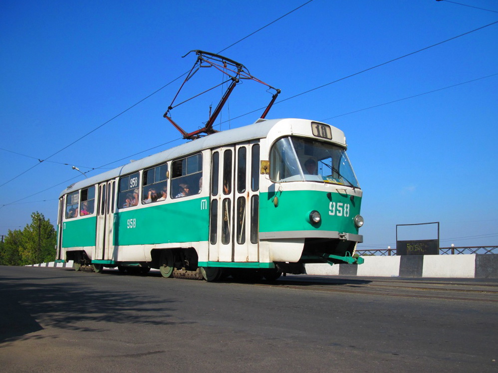 Донецк, Tatra T3SU № 958