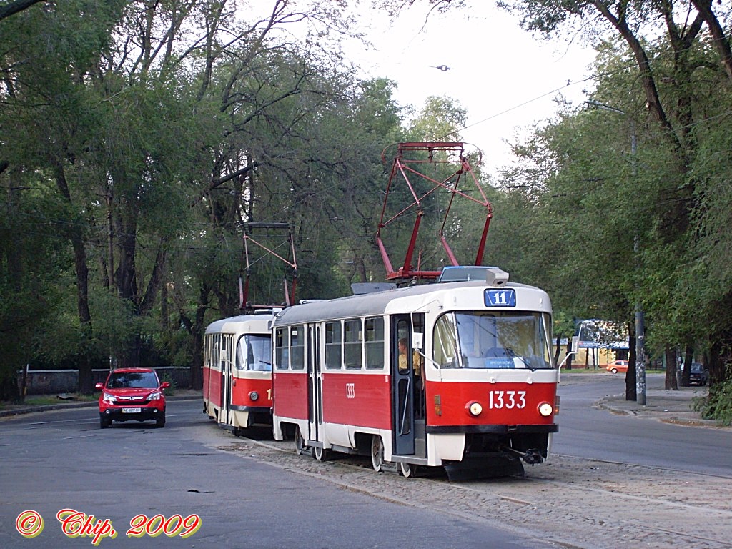 Днепр, Tatra T3SU № 1333