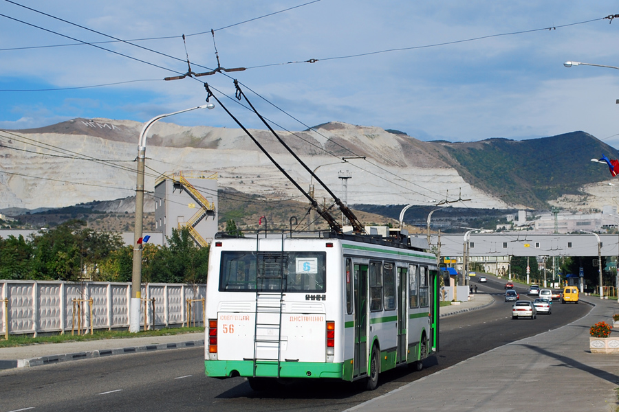 Новороссийск, ЛиАЗ-5280 (ВЗТМ) № 56