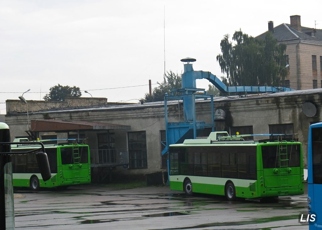 Ługańsk, Bogdan T60111 Nr 115; Łuck — New Bogdan trolleybuses