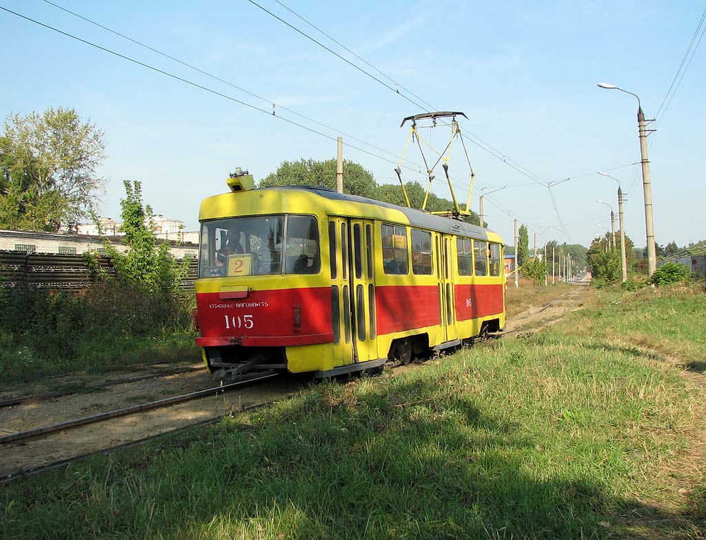 Курск, Tatra T3SU № 105