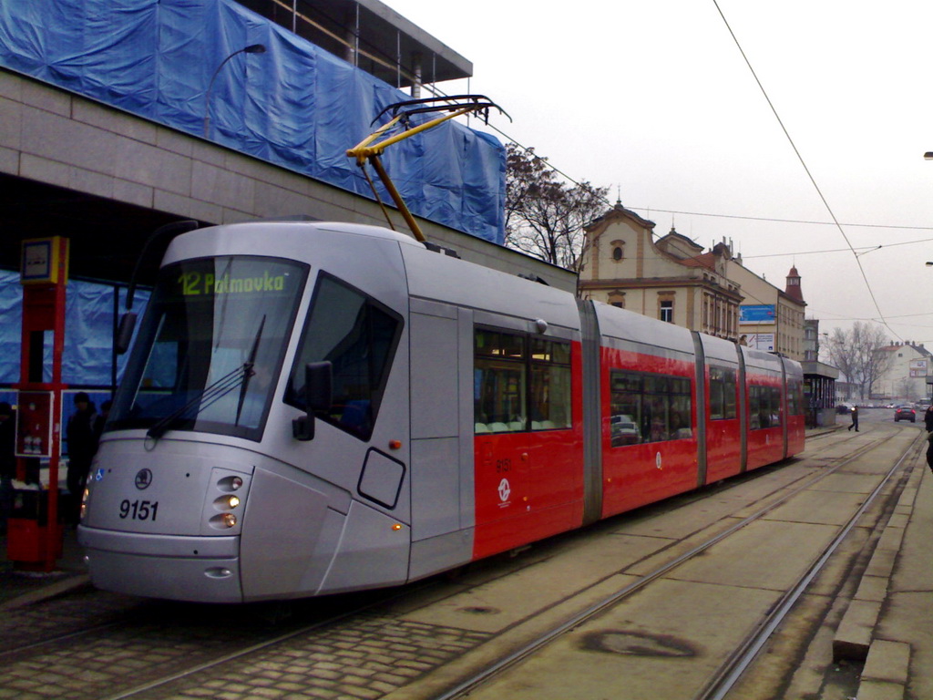 Прага, Škoda 14T Elektra № 9151