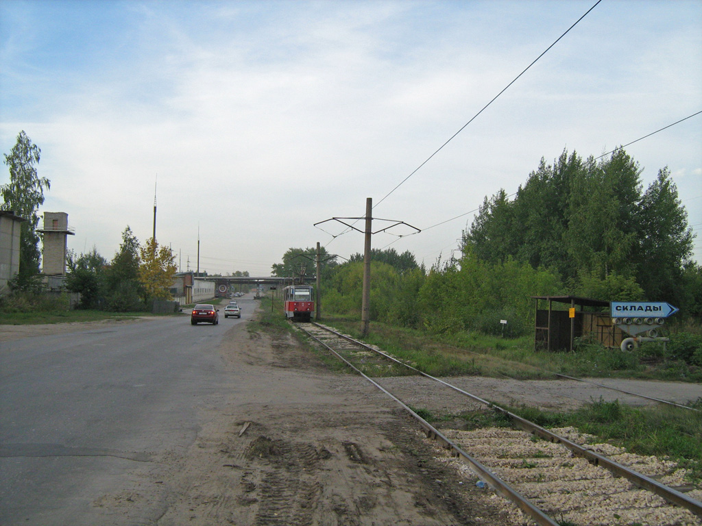 Riazanė — Tramway Line and Infrastructure
