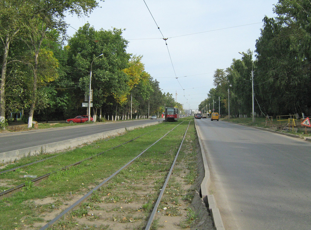 Рязань — Трамвайная линия и инфраструктура