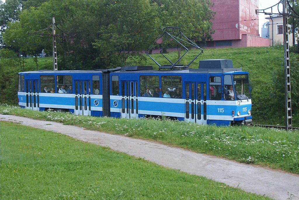 Таллин, Tatra KT4SU № 115