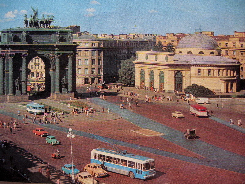 Санкт-Петербург — Исторические фотографии троллейбусов