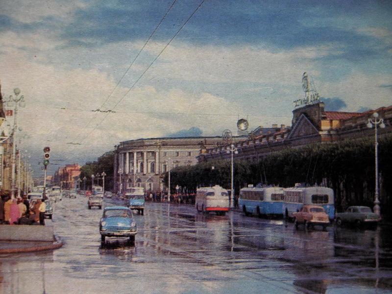 Sankt Peterburgas — Historical trolleybus photos
