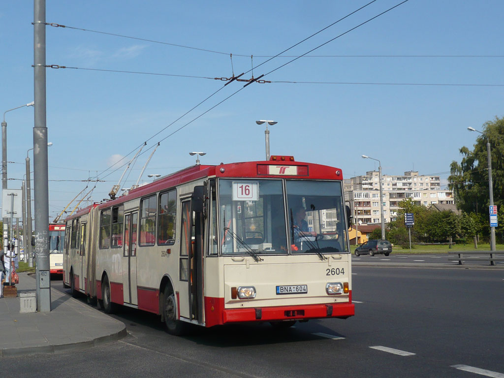 Вильнюс, Škoda 15Tr03/6 № 2604