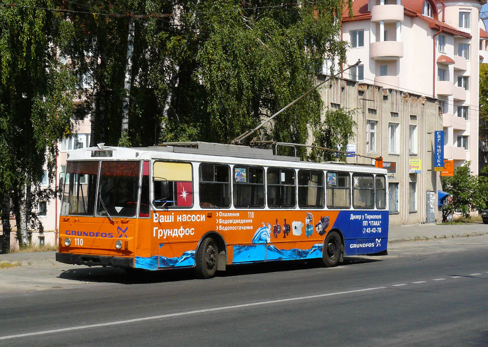 Тернополь, Škoda 14Tr02/6 № 110