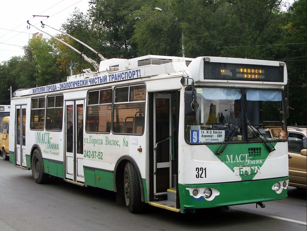 Ростов-на-Дону, ЗиУ-682Г-016.02 (с широкой 1-й дверью) № 321