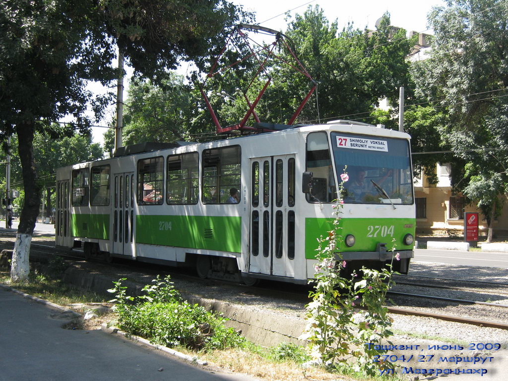 Taskent, Tatra T6B5SU — 2704