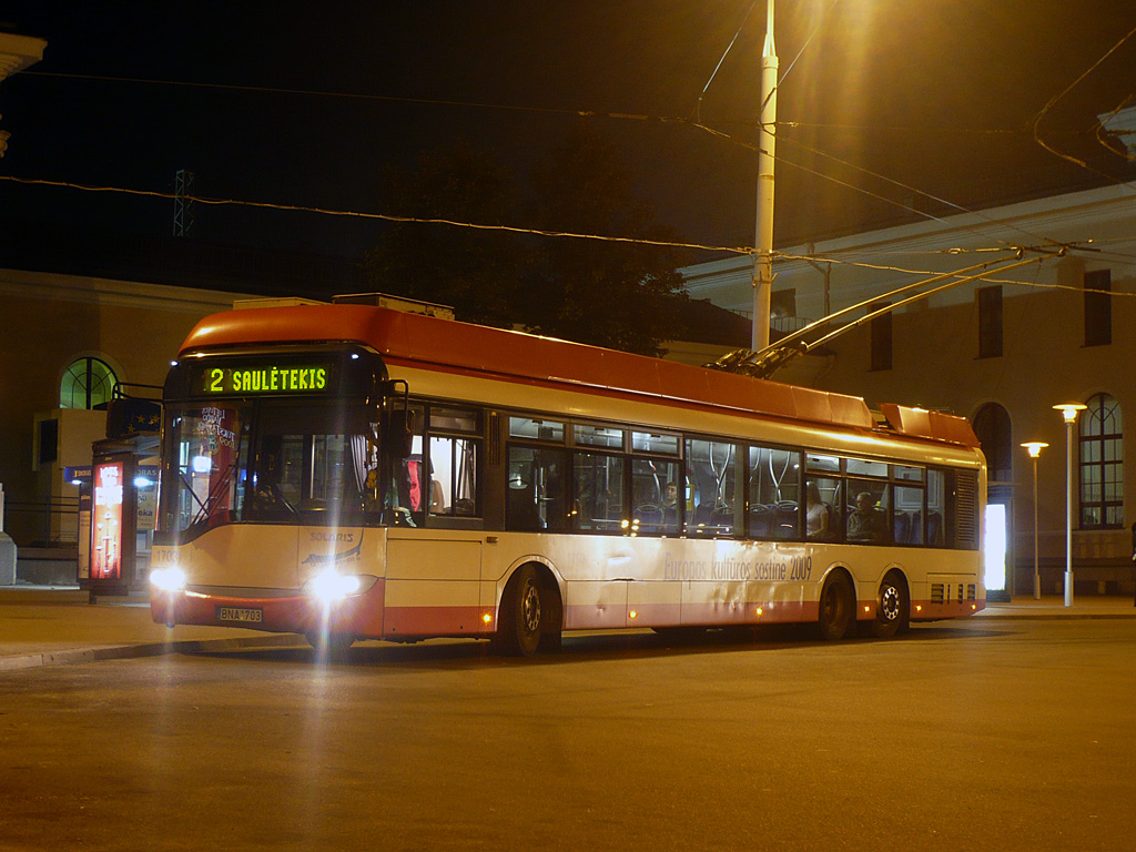 Вилнюс, Solaris Trollino II 15 AC № 1703