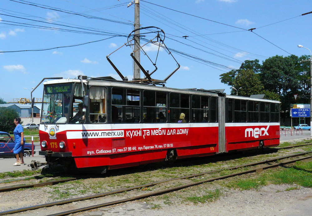 Винница, Tatra KT4SU № 175