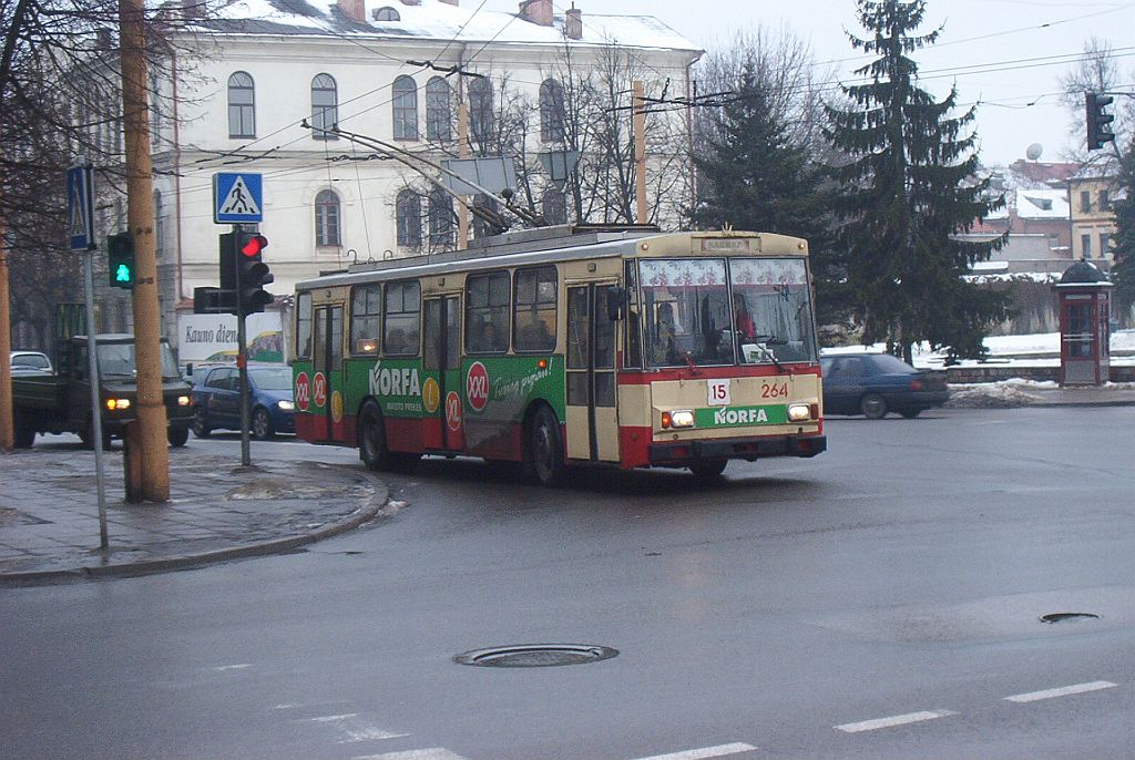 Каунас, Škoda 14Tr02/6 № 264