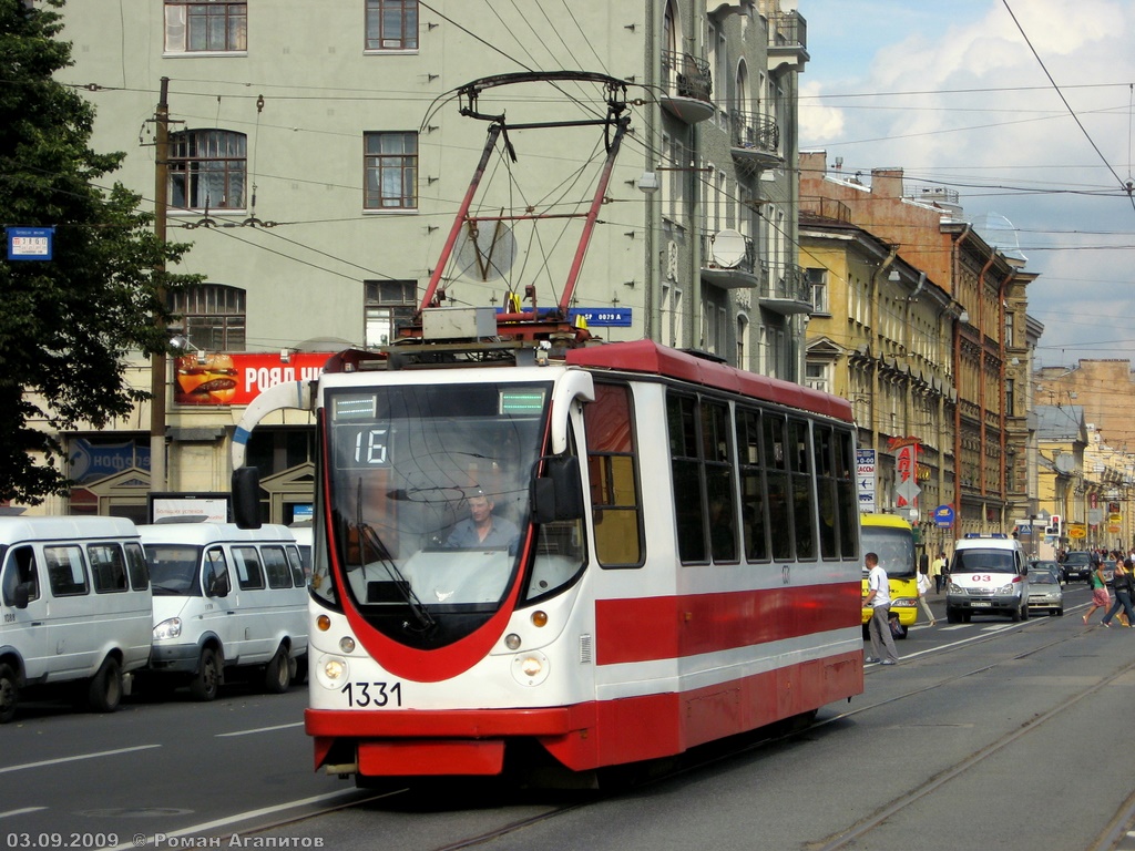 Санкт-Петербург, 71-134А (ЛМ-99АВН) № 1331