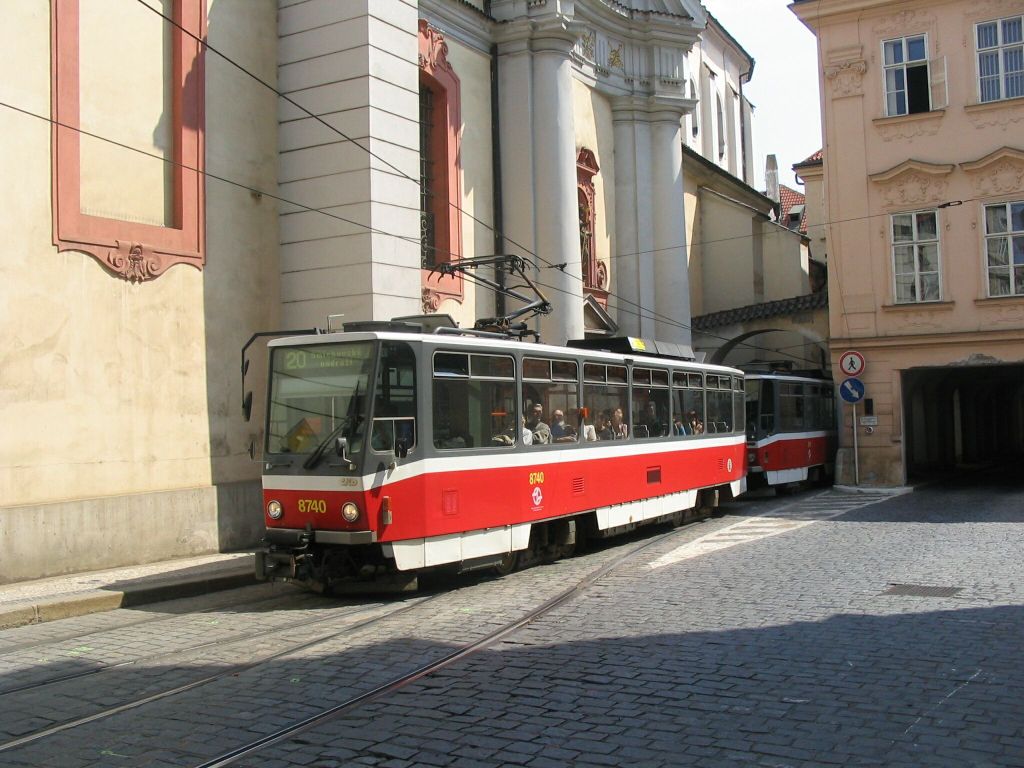 Prague, Tatra T6A5 № 8740