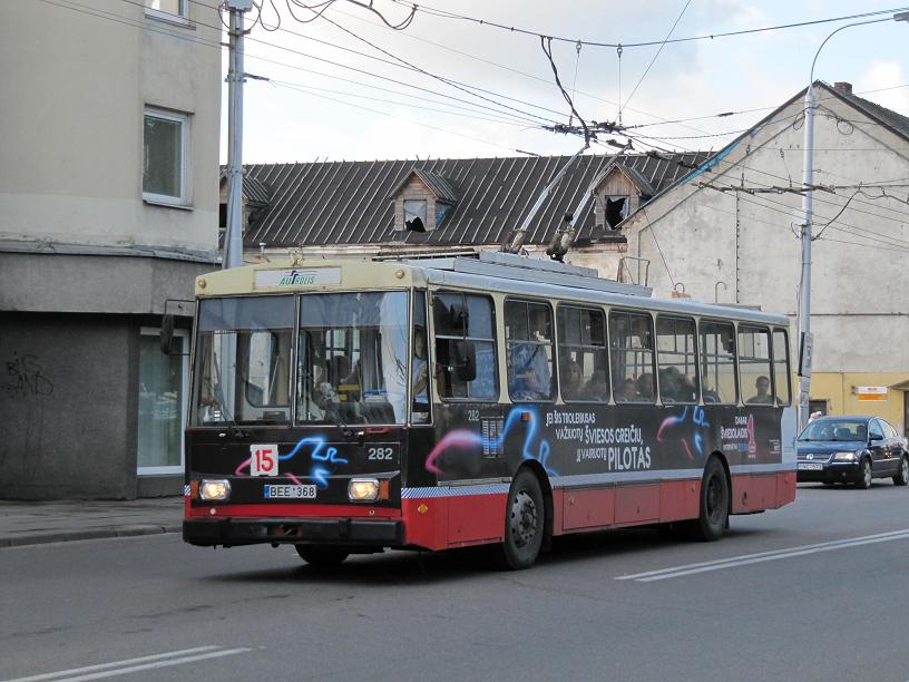 Каунас, Škoda 14Tr02/6 № 282