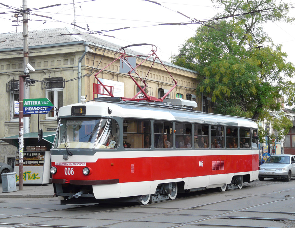 Краснодар, Tatra T3SU КВР ТРЗ № 006