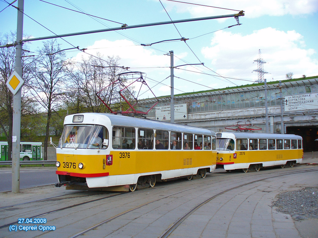 Москва, Tatra T3SU № 3976 Москва, Tatra T3SU № 3976