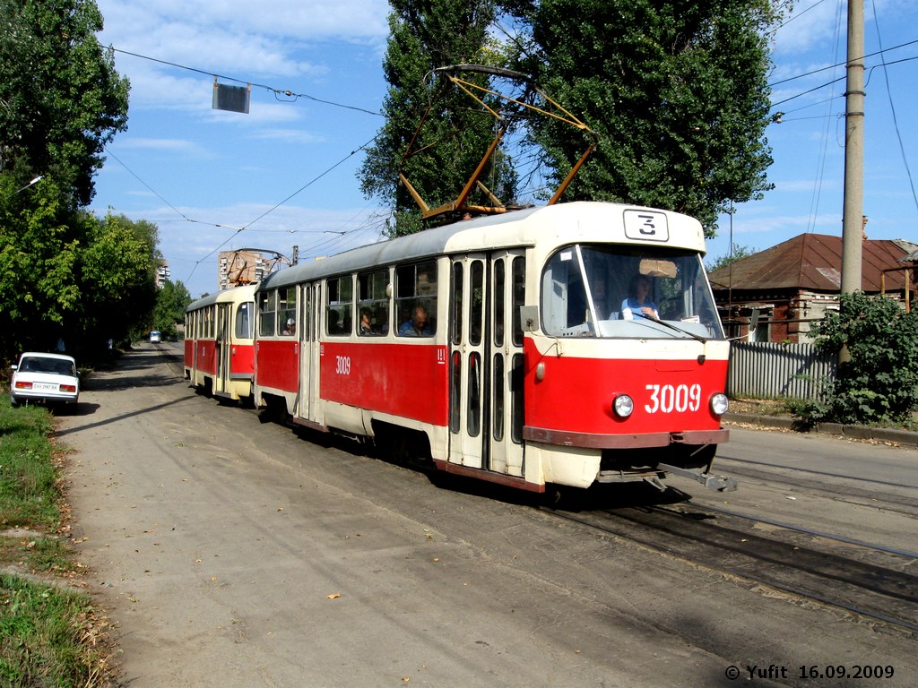 Harkova, Tatra T3SU # 3009