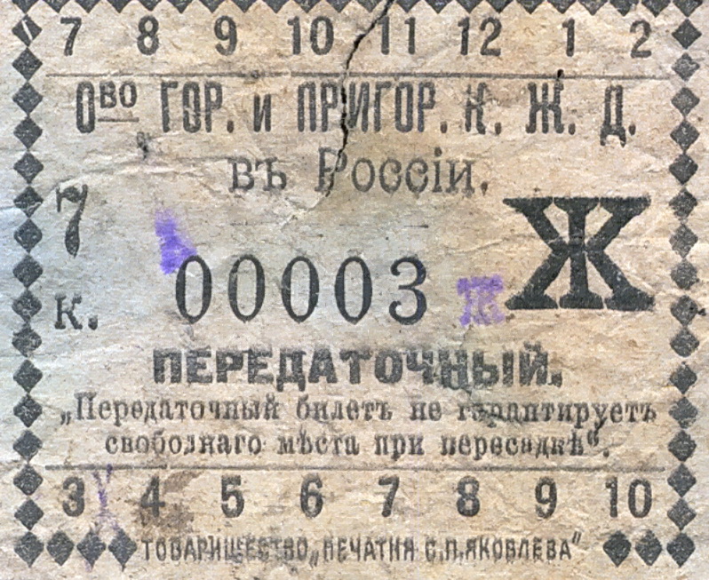 Самара — Проездные документы